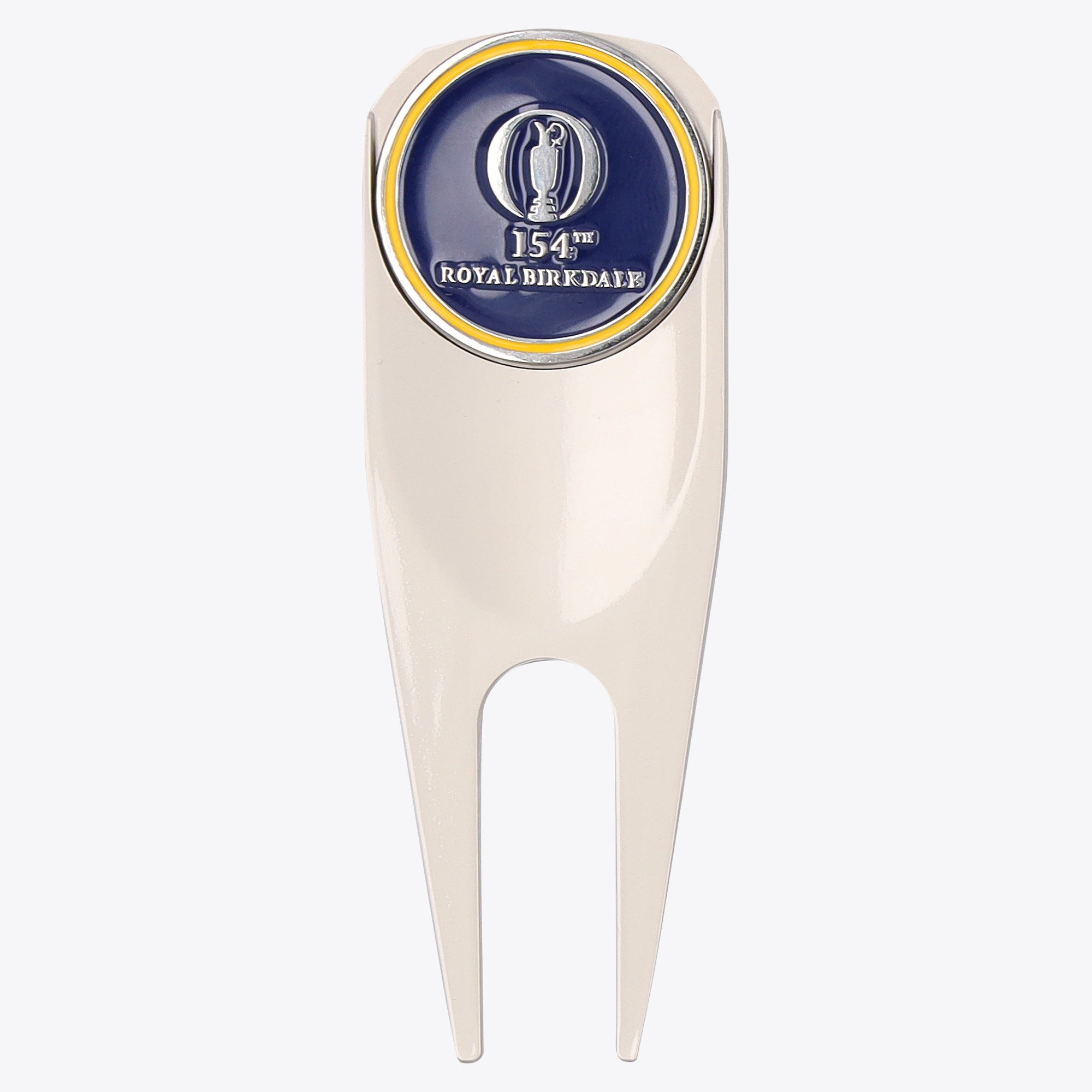 154° strumento per la scavo di divaricazioni Open Royal Birkdale - Blu navy/giallo