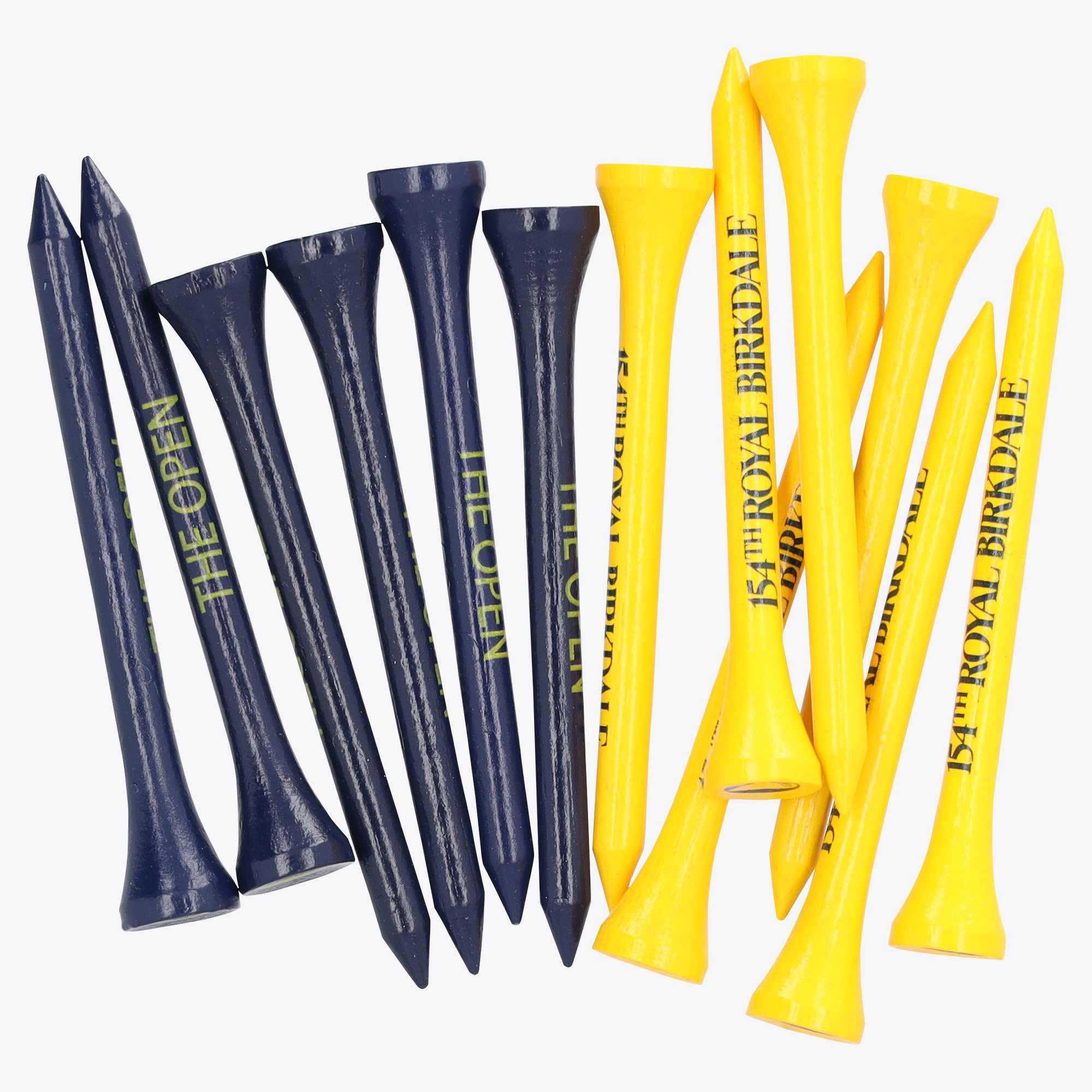 The Open 154th Royal Birkdale Tee Pack - Blu navy/giallo
