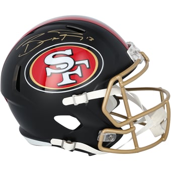 Brock Purdy San Francisco 49ers Autographed Riddell Rivalry Speed Replica Helmet