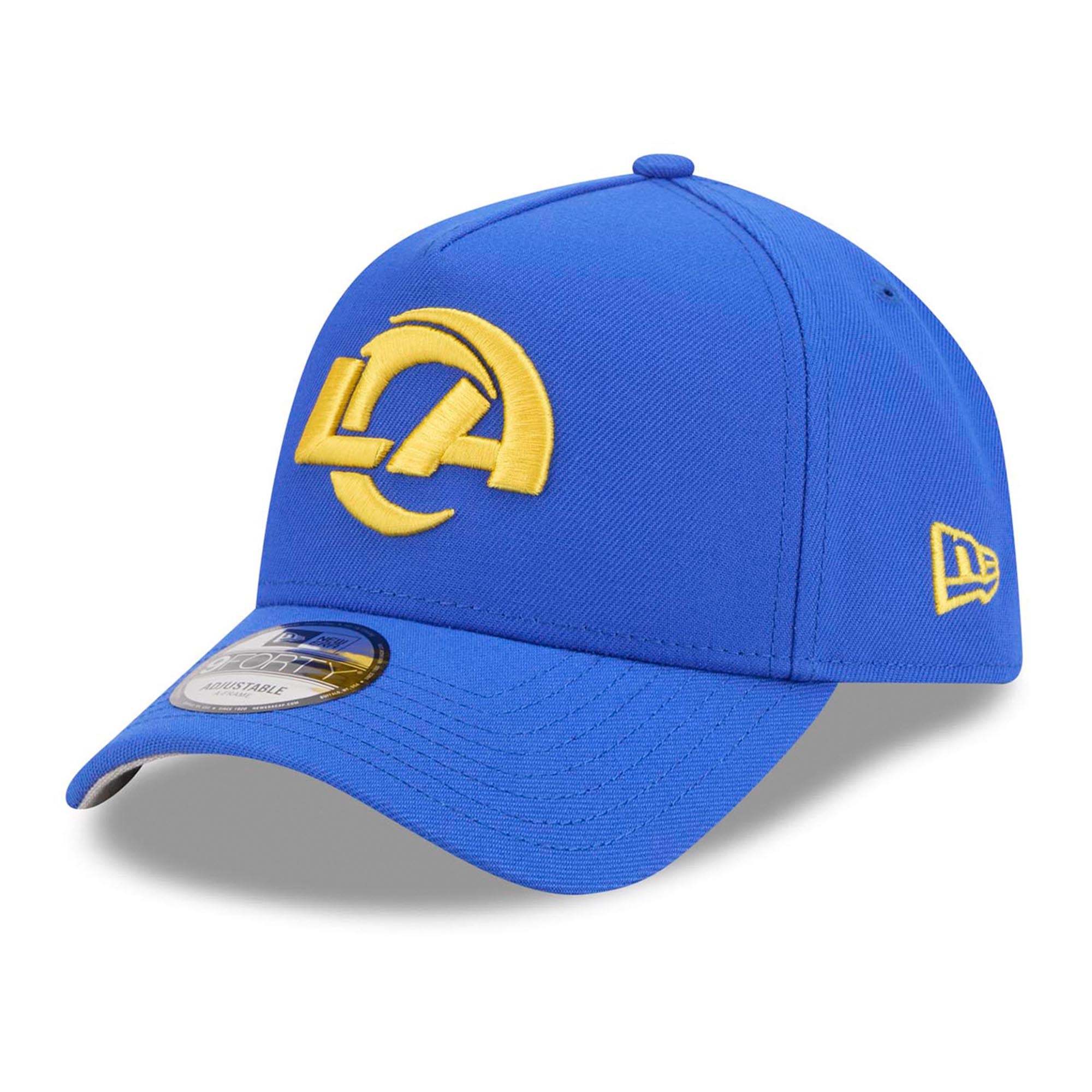 Men's New Era Royal Los Angeles Rams 9FORTY A-Frame Adjustable Hat