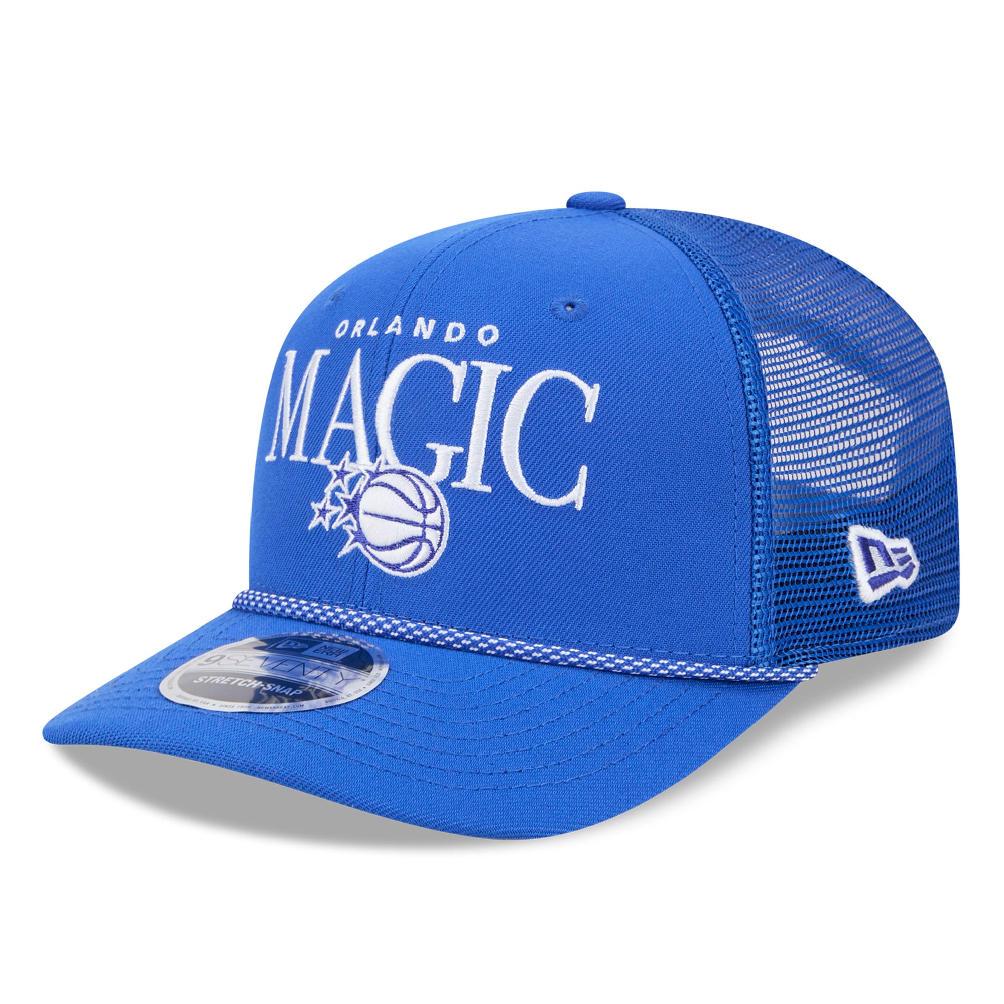 New Era Men's Blue Orlando Magic Tonal 9SEVENTY Adjustable Trucker Hat - Blue