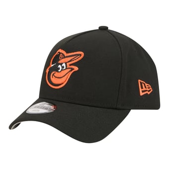 Youth New Era Black Baltimore Orioles 9FORTY A-Frame Adjustable Hat