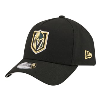Youth New Era Black Vegas Golden Knights 9FORTY A-Frame Adjustable Hat
