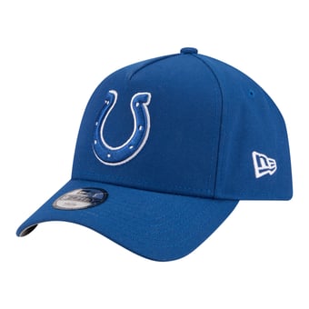Youth New Era  Royal Indianapolis Colts 9FORTY A-Frame Adjustable Hat