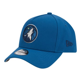 Youth New Era  Blue Minnesota Timberwolves 9FORTY A-Frame Adjustable Hat