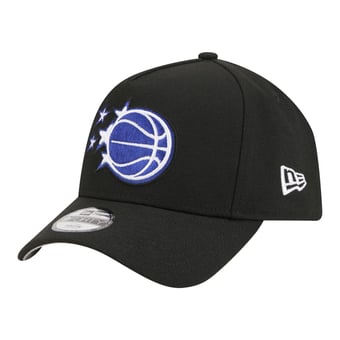 Youth New Era  Black Orlando Magic 9FORTY A-Frame Adjustable Hat