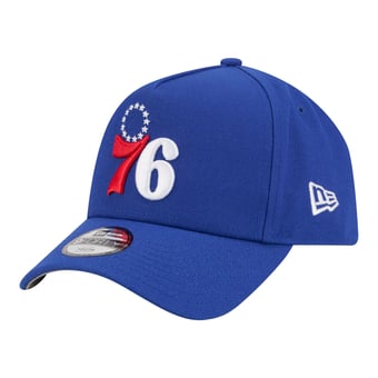Youth New Era  Royal Philadelphia 76ers 9FORTY A-Frame Adjustable Hat