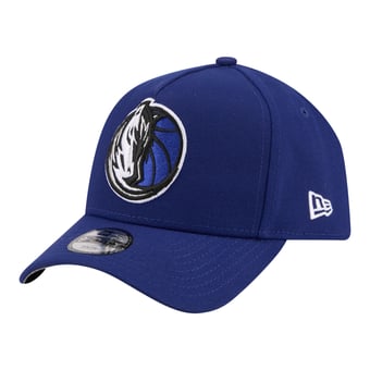 Youth New Era  Navy Dallas Mavericks 9FORTY A-Frame Adjustable Hat
