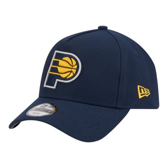 Youth New Era  Blue Indiana Pacers 9FORTY A-Frame Adjustable Hat