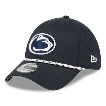 Men's New Era  Navy Penn State Nittany Lions Performance Rope 39THIRTY Stretch Hat