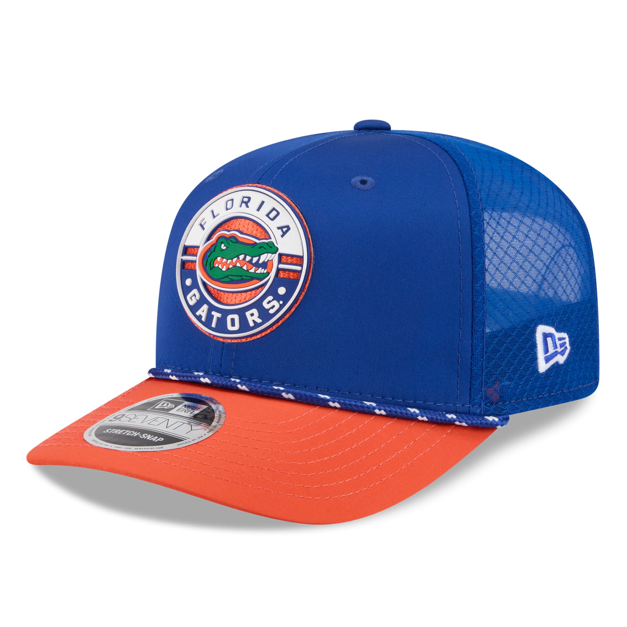 Men's New Era  Royal Florida Gators Rope 9SEVENTY Adjustable Hat