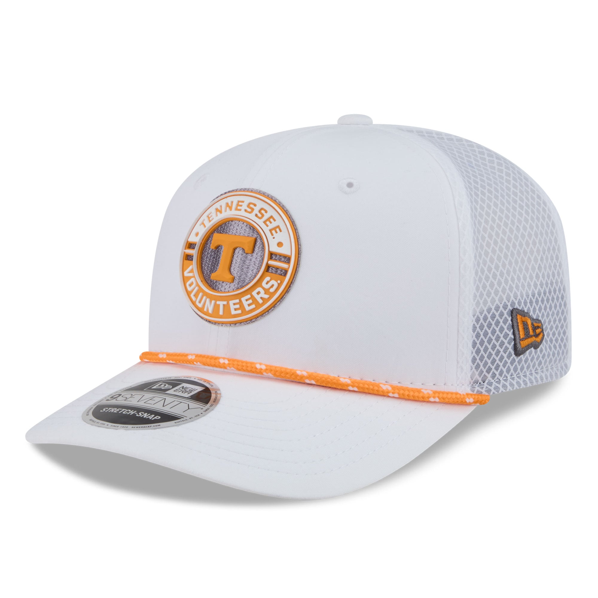 Men's New Era  Gray Tennessee Volunteers Rope 9SEVENTY Adjustable Hat