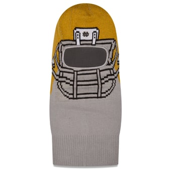 Unisex New Era Gray Notre Dame Fighting Irish Helmet Knit Balaclava