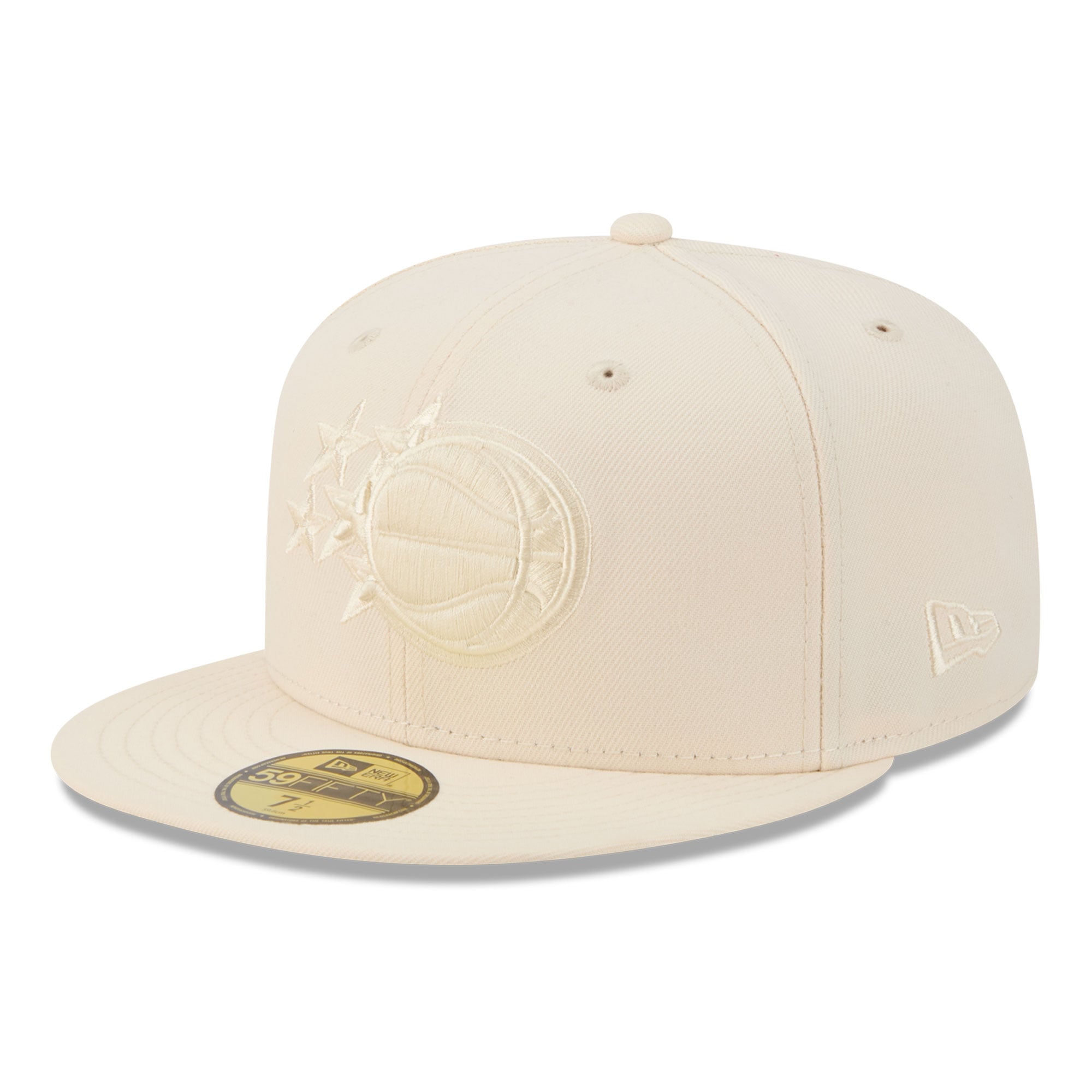 Men's New Era Cream Orlando Magic Color Pack 59FIFTY Fitted Hat