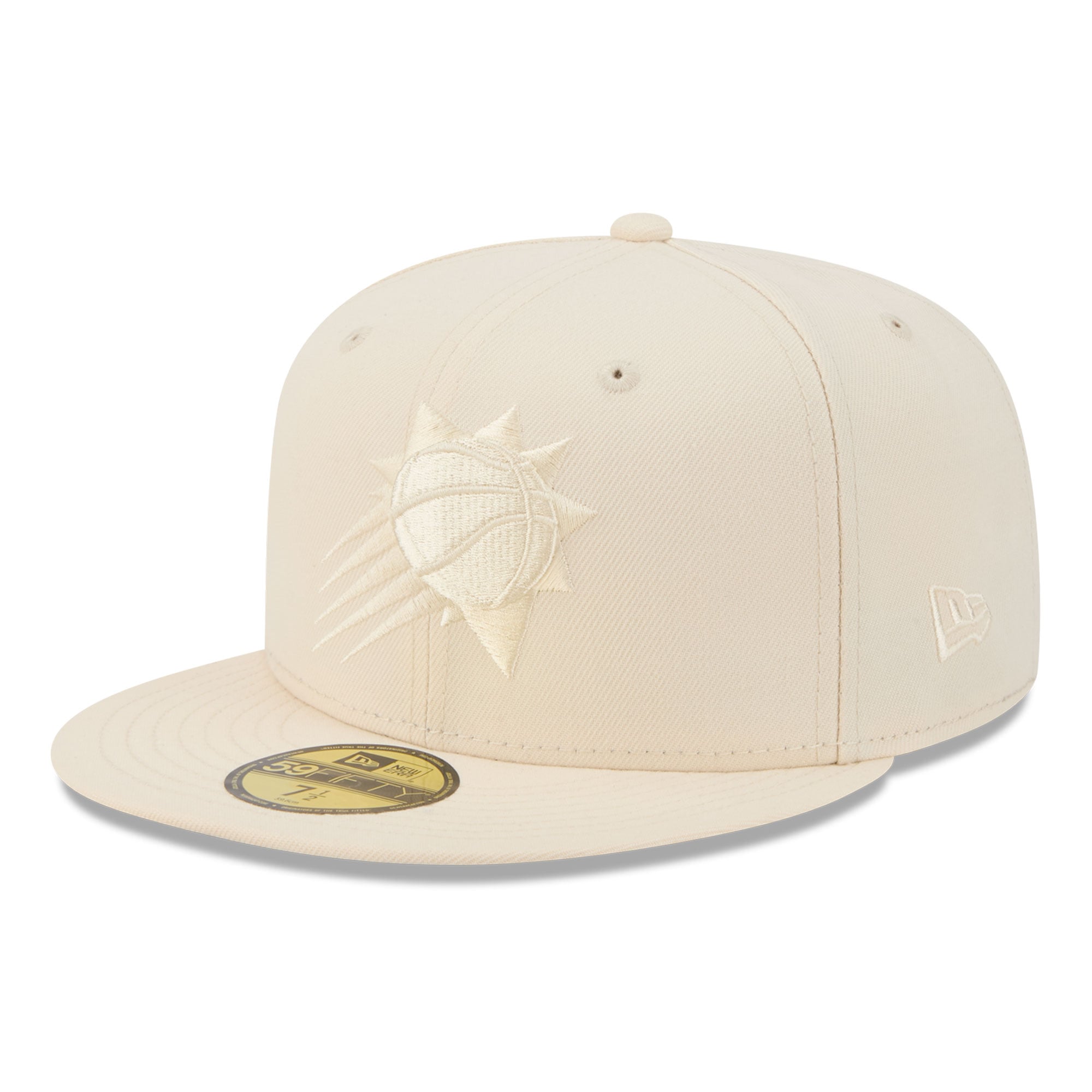 Men's New Era Cream Phoenix Suns Color Pack 59FIFTY Fitted Hat