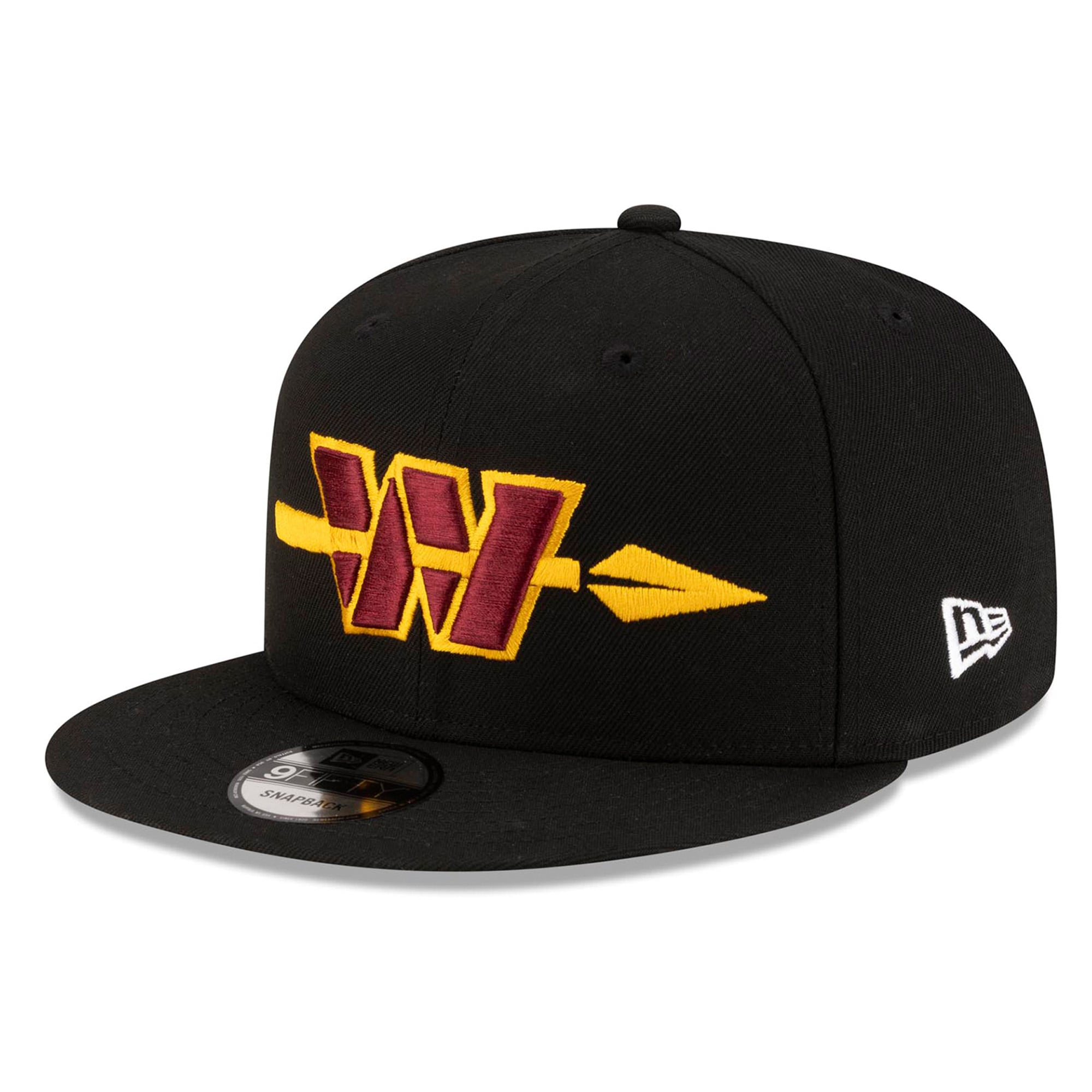 Men's New Era Black Washington Commanders Alternate 9FIFTY Snapback Hat