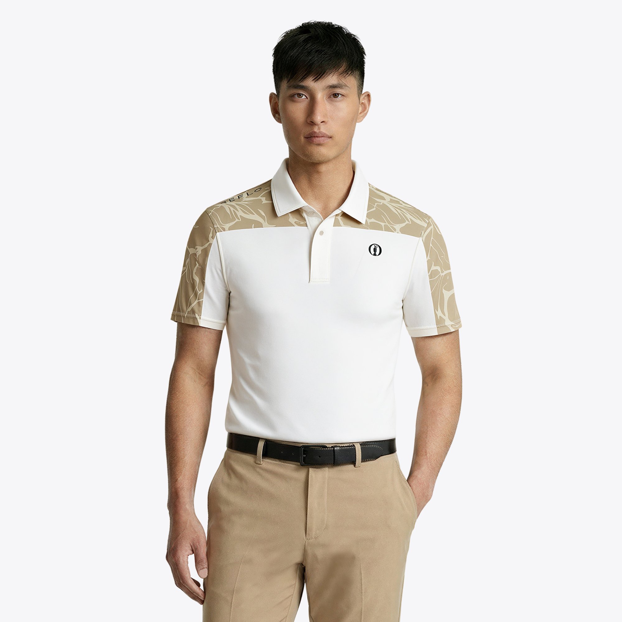 Polo The Open Reflo Colourblock Contours - Crema