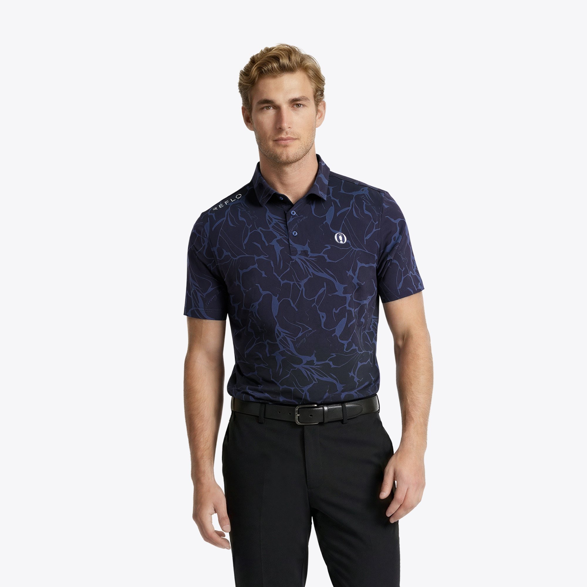 Polo The Open Reflo Contours - Blu Navy
