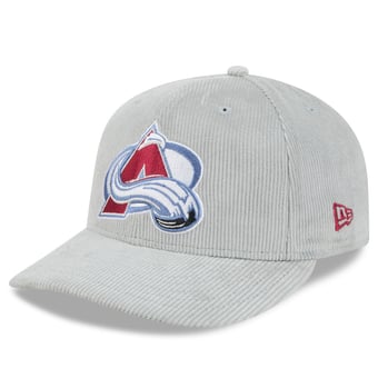 Men's New Era Gray Colorado Avalanche Corduroy 59FIFTY Fitted Hat