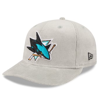 Men's New Era Gray San Jose Sharks Corduroy 59FIFTY Fitted Hat