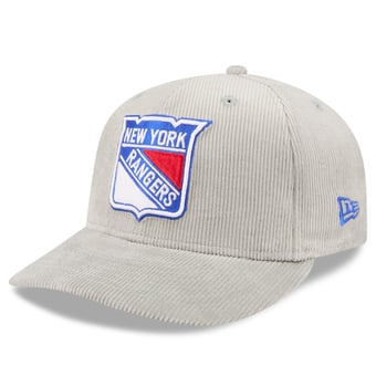 Men's New Era Gray New York Rangers Corduroy 59FIFTY Fitted Hat