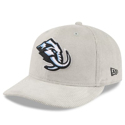 Men's New Era Gray Utah Mammoth Corduroy 59FIFTY Fitted Hat