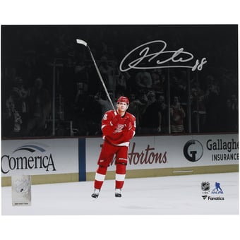 Patrick Kane Detroit Red Wings Autographed 8" x 10" 500th NHL Goal Celebration Photograph