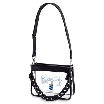 WEAR by Erin Andrews  Kansas City Royals Plastic Chain Mini Crossbody Bag
