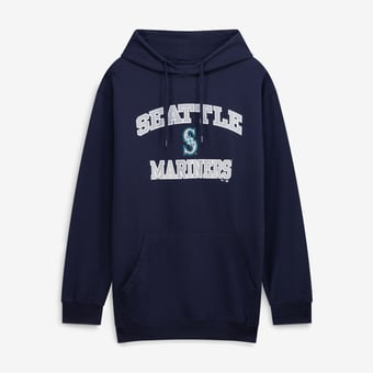 Men's Fanatics Navy Seattle Mariners Big & Tall Heart & Soul Hoodie