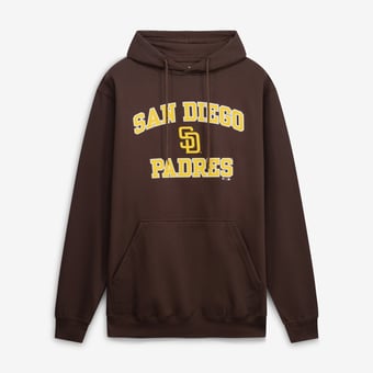 Men's Fanatics Brown San Diego Padres Big & Tall Heart & Soul Hoodie