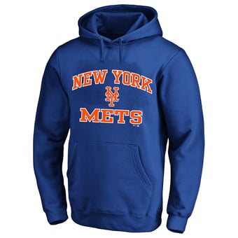 Men's Fanatics Royal New York Mets Big & Tall Heart & Soul Hoodie