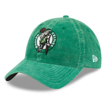 Men's New Era Kelly Green Boston Celtics Corduroy Casual Classic Adjustable Hat