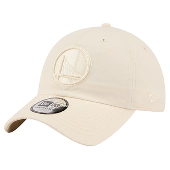 Men's New Era Cream Golden State Warriors Color Pack Casual Classic Adjustable Hat