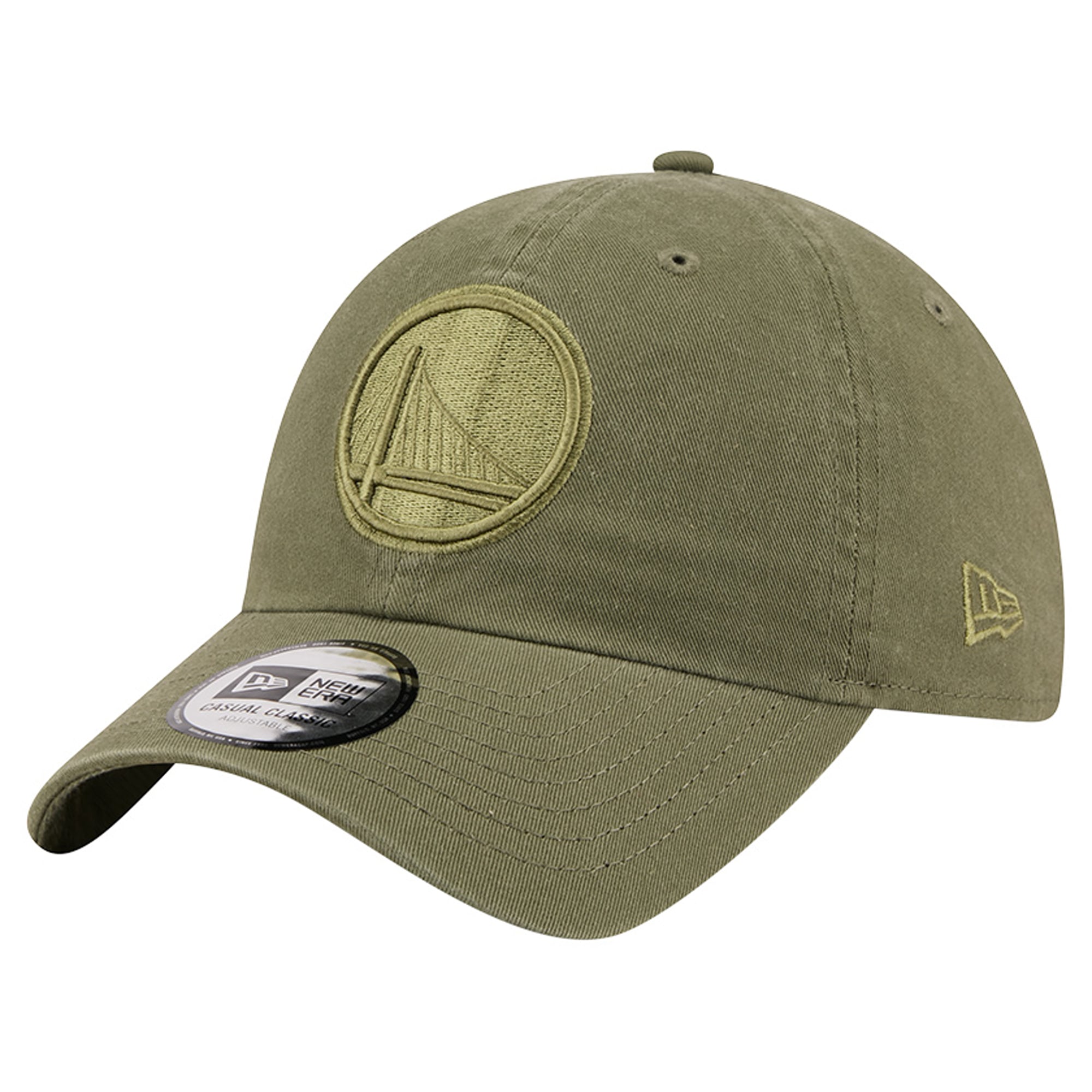 Men's New Era Green Golden State Warriors Color Pack Casual Classic Adjustable Hat