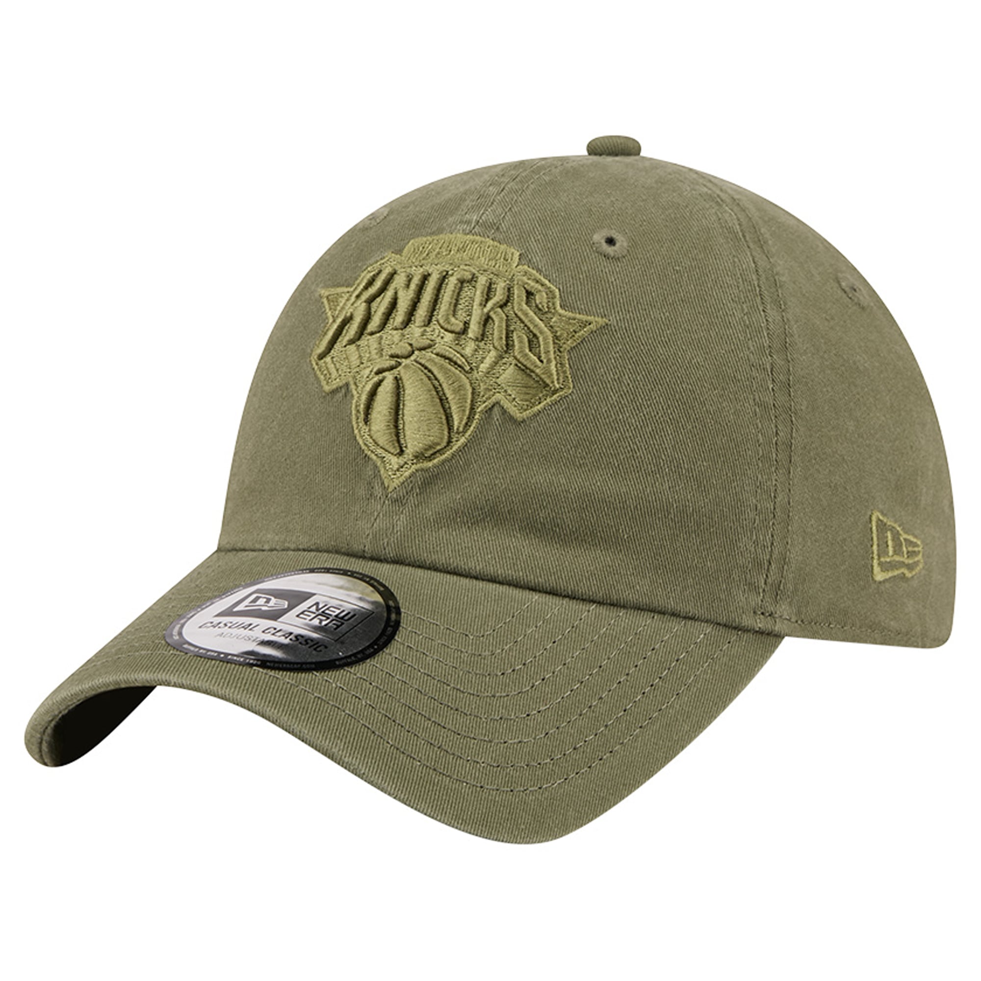 Men's New Era Green New York Knicks Color Pack Casual Classic Adjustable Hat