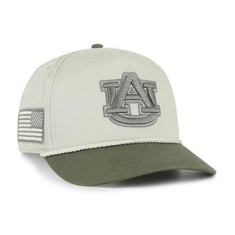 Men's '47 Light Green/Hunter Green Auburn Tigers Operation Hat Trick Rope Hitch Adjustable Hat