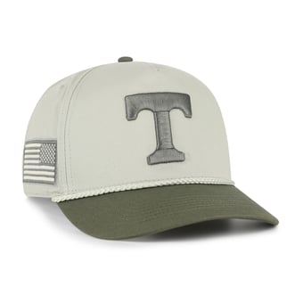 Men's '47 Light Green/Hunter Green Tennessee Volunteers Operation Hat Trick Rope Hitch Adjustable Hat