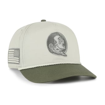 Men's '47 Light Green/Hunter Green Florida State Seminoles Operation Hat Trick Rope Hitch Adjustable Hat