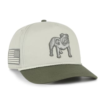 Men's '47 Light Green/Hunter Green Georgia Bulldogs Operation Hat Trick Rope Hitch Adjustable Hat