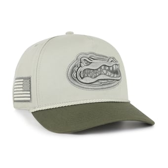 Men's '47 Light Green/Hunter Green Florida Gators Operation Hat Trick Rope Hitch Adjustable Hat