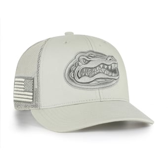 Men's '47 Stone Florida Gators Operation Hat Trick Adjustable Trucker Hat