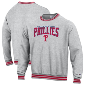 Men's Champion Red Philadelphia Phillies Reverse Weave Sweatshirt