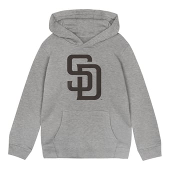 Toddler Outerstuff  Gray San Diego Padres Primary Logo Fleece Hoodie