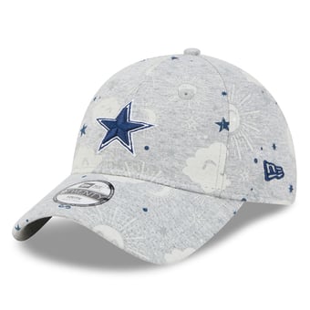 Toddler New Era  Gray Dallas Cowboys Sky 9TWENTY Adjustable Hat