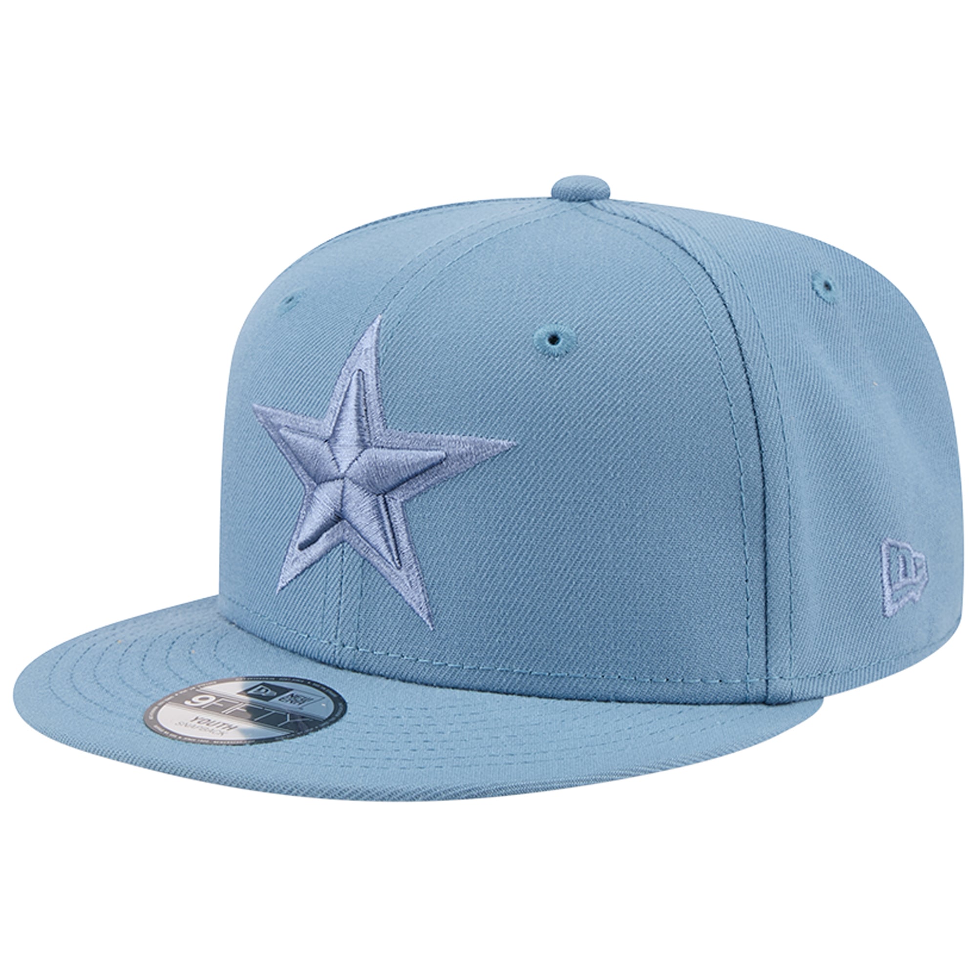 Youth New Era  Blue Dallas Cowboys Color Pack A-Frame 9FIFTY Snapback Hat