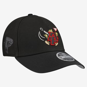 Preschool New Era Black Atlanta Falcons Cartoon 9FORTY M-Crown A-Frame Adjustable Hat