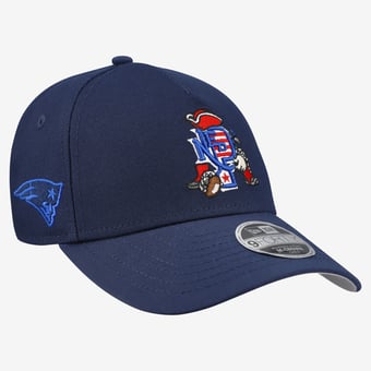 Preschool New Era Navy New England Patriots Cartoon 9FORTY M-Crown A-Frame Adjustable Hat