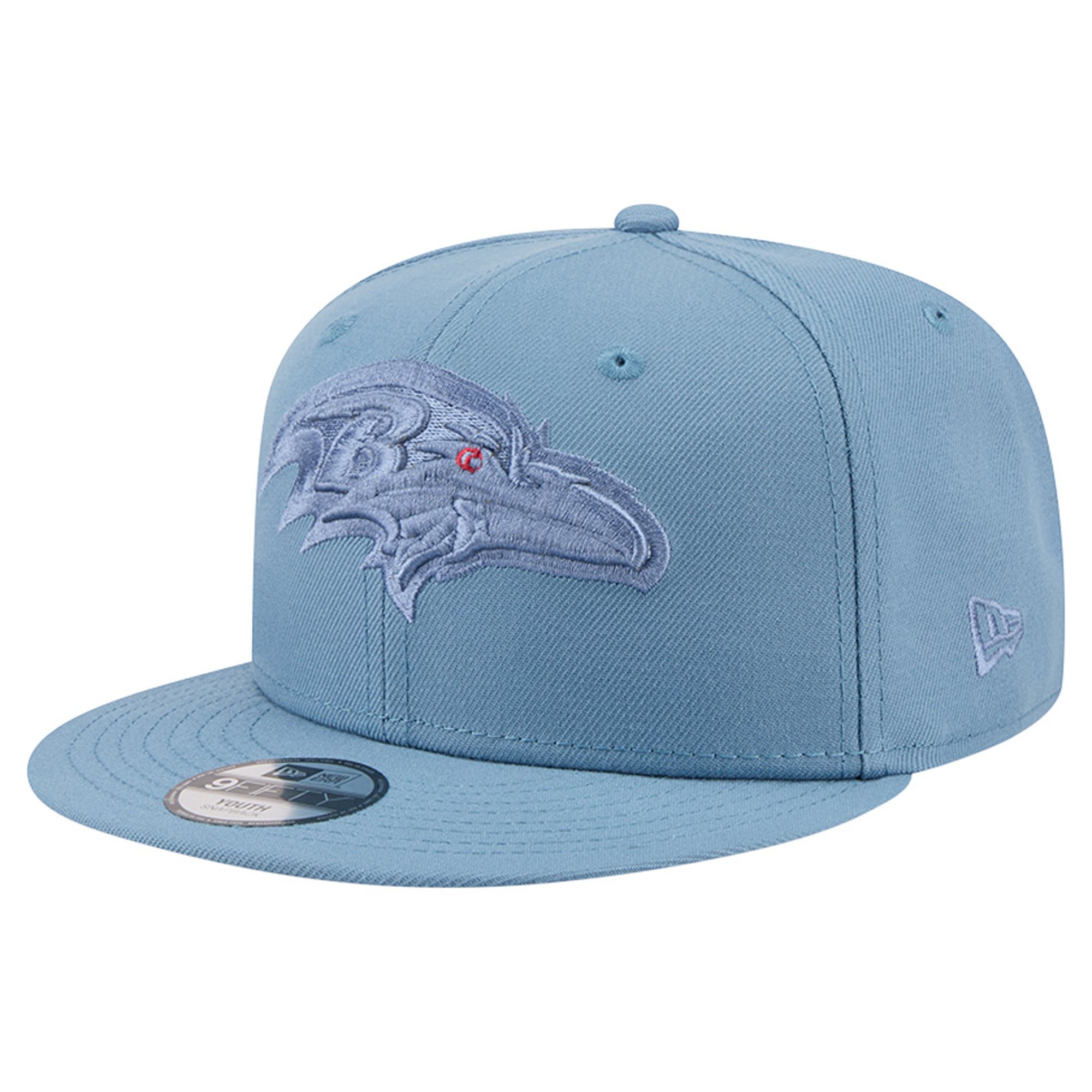 Youth New Era Blue Baltimore Ravens Color Pack A-Frame 9FIFTY Snapback Hat