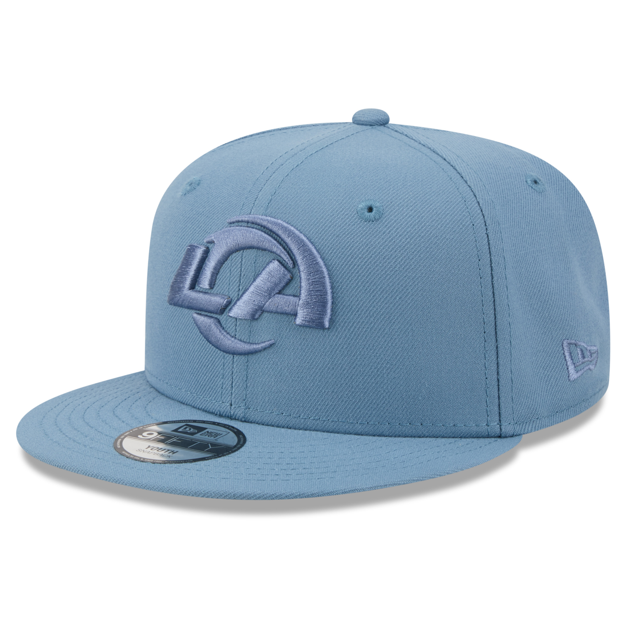 Youth New Era Blue Los Angeles Rams Color Pack 9FIFTY Snapback Hat