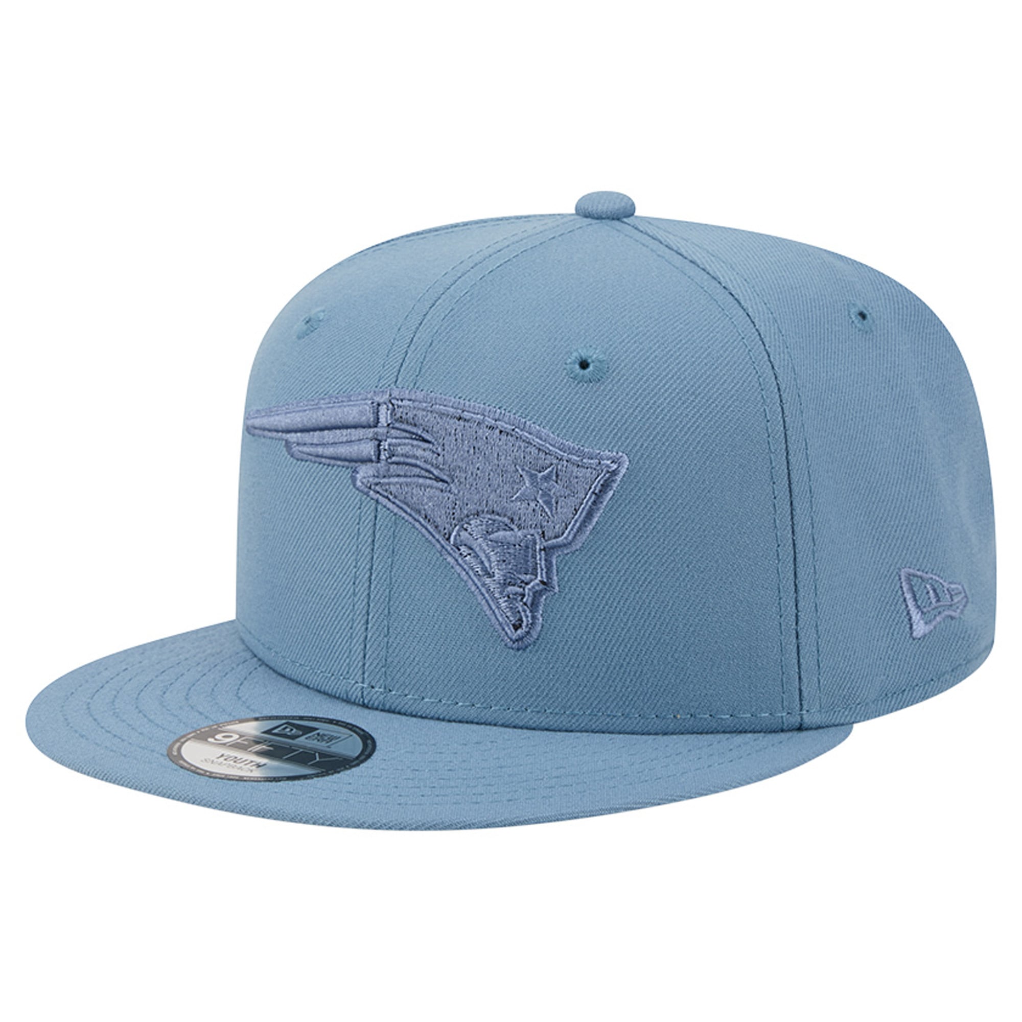 Youth New Era Blue New England Patriots Color Pack A-Frame 9FIFTY Snapback Hat